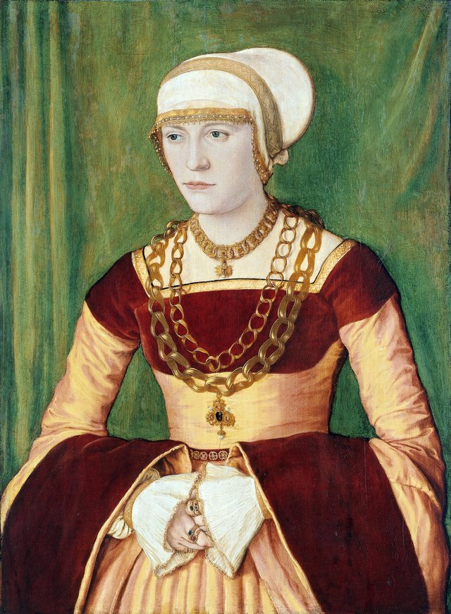 Portrait of Ursula Rudolph by Barthel Beham
