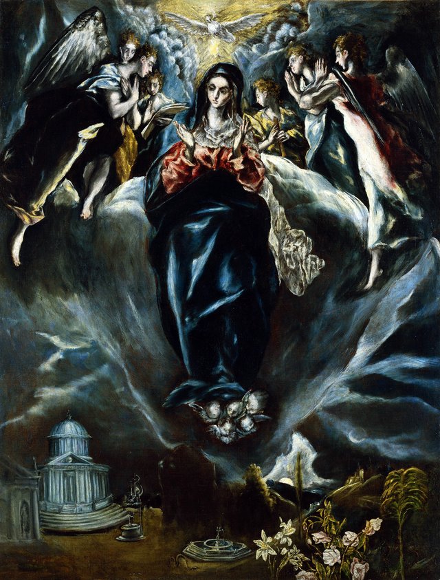 The Immaculate Conception by Jorge Manuel Theocupulus