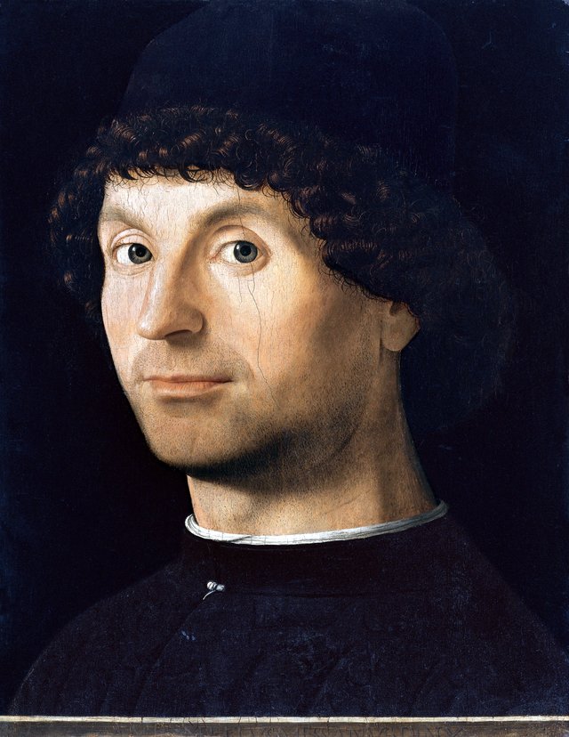 Portrait of a Man by Antonello da Messina