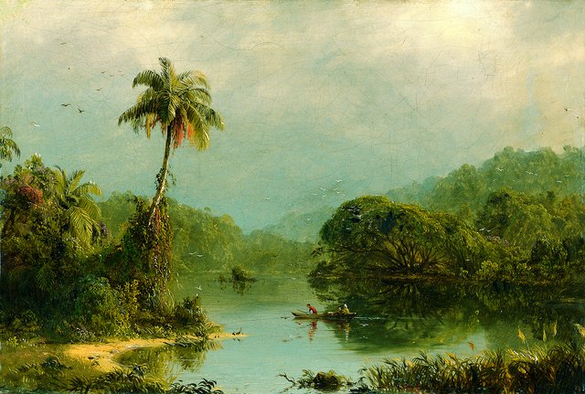 Tropical Landscape by Frederic Edwin Church