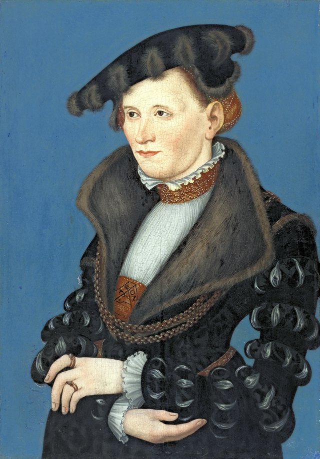 Portrait of a Woman by Lucas Cranach the Younger