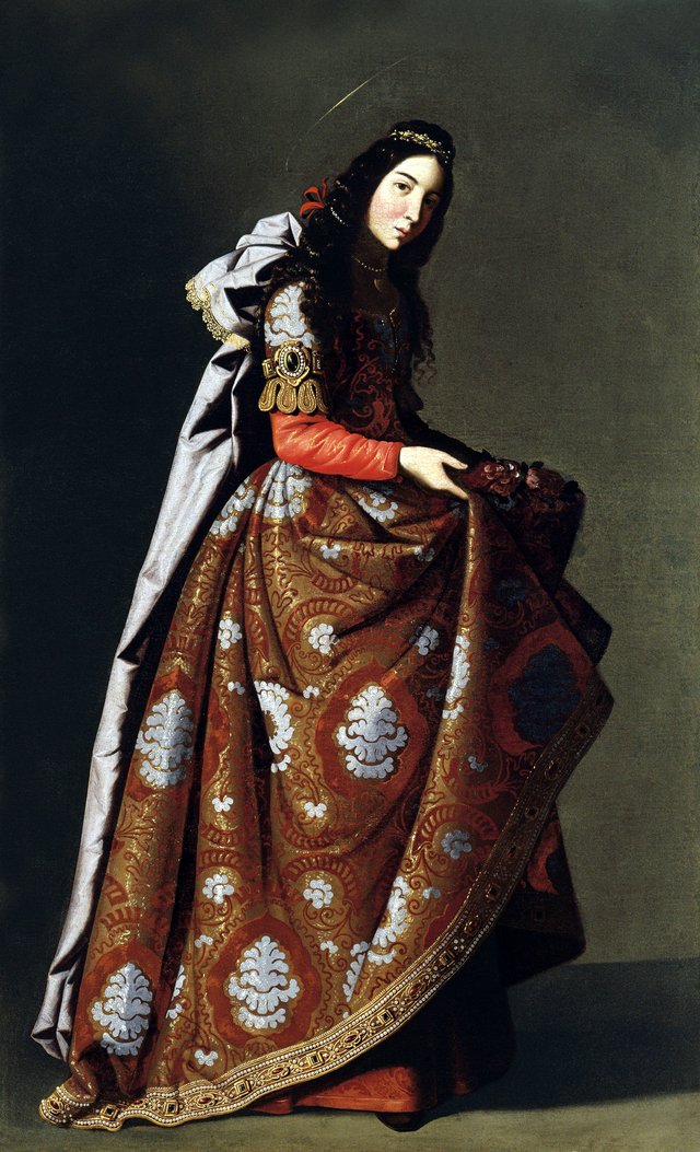 Saint Casilda by Francisco de Zurbarán