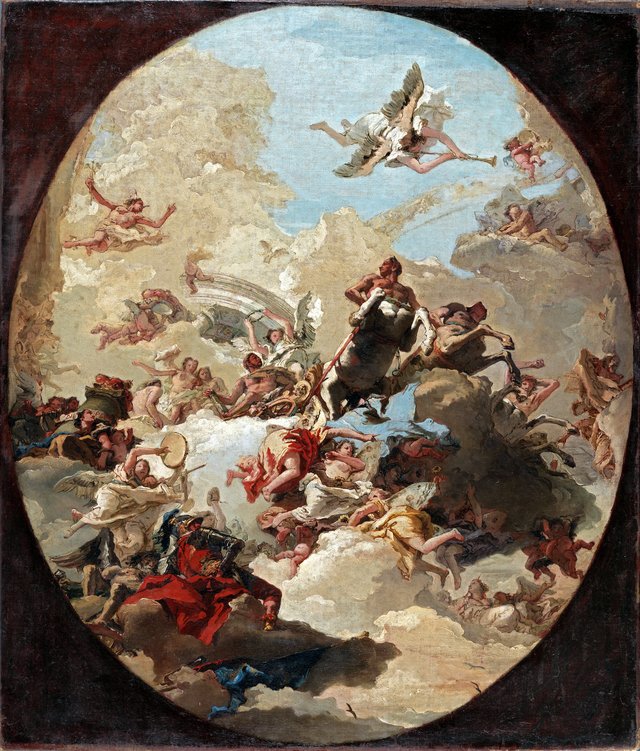 The Apotheosis of Hercules by Giovanni Domenico Tiepolo