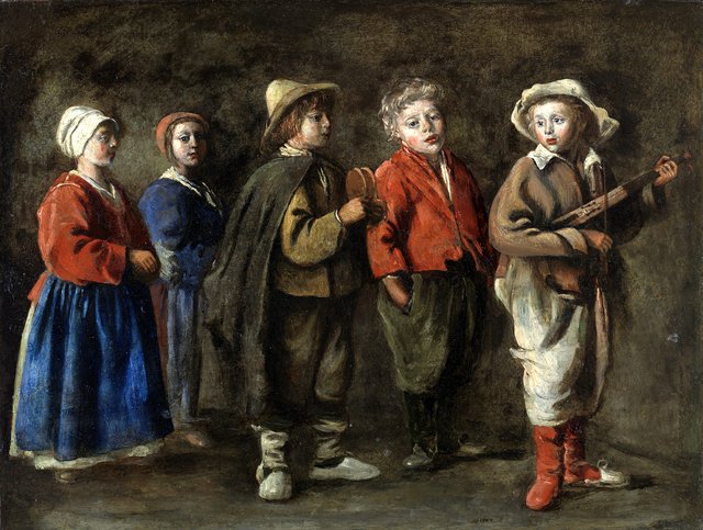The young Musicians by Antoine Le Nain