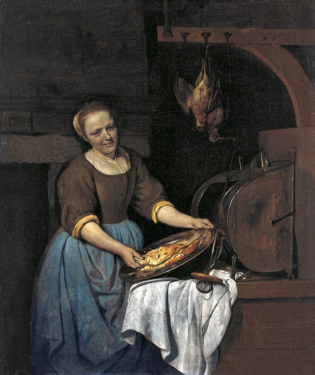 The Cook by Gabriel Metsu