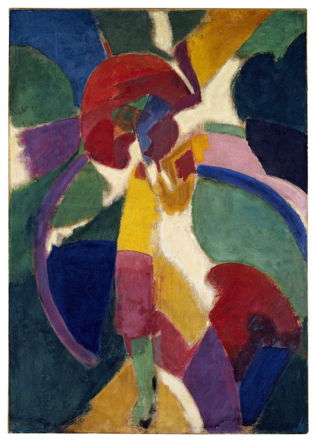 Woman with a Parasol by Robert Delaunay