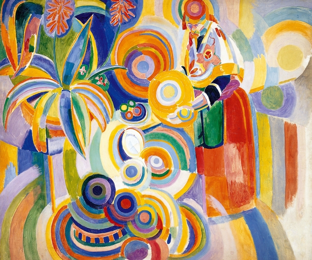 Portuguese Woman by Robert Delaunay