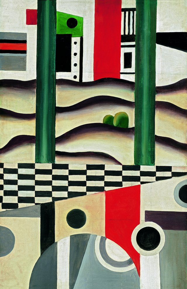 The Bridge by Fernand Léger