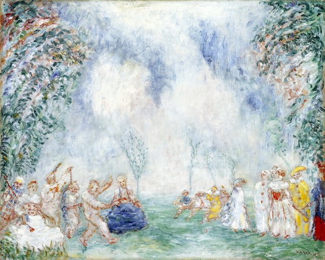 Jardin d'amour by James Ensor