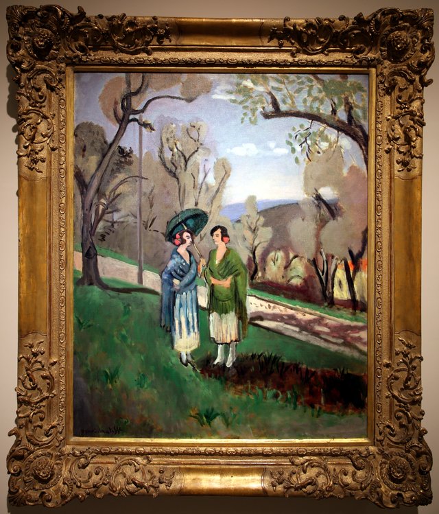 Conversation under the Olive Trees by Henri Matisse