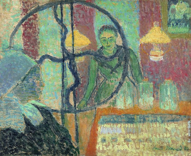 Inside a Shop in Pont-Aven by Émile Bernard