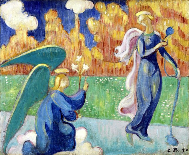 The Annunciation by Émile Bernard