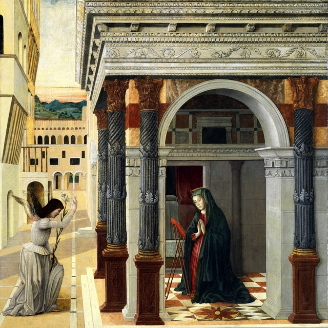The Annunciation by Gentile Bellini