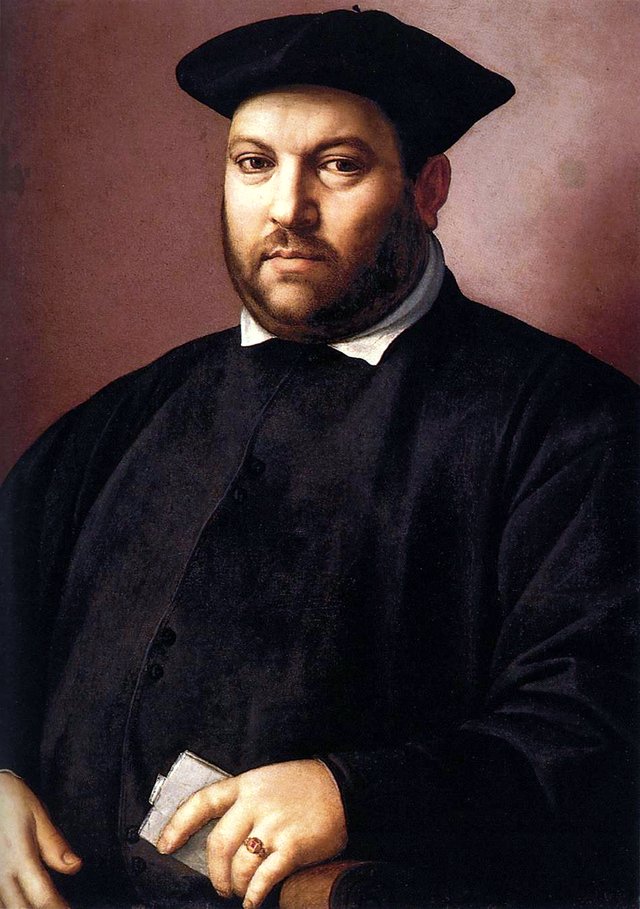 Portrait of a Nobleman of the Capponi Family by Ridolfo del Ghirlandaio