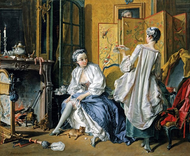 La toilette by François Boucher