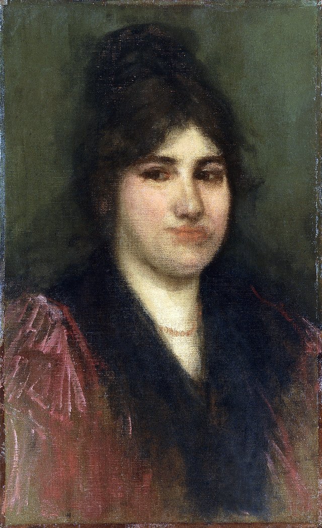 Rose et or: La Napolitaine by James McNeill Whistler