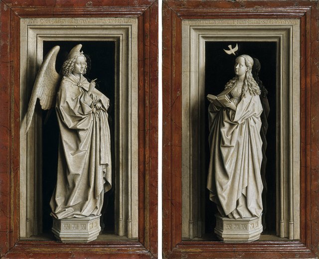 Annunciation by Jan van Eyck