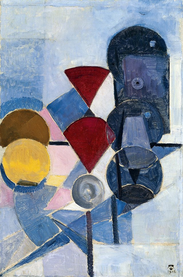 Composition II by Theo van Doesburg