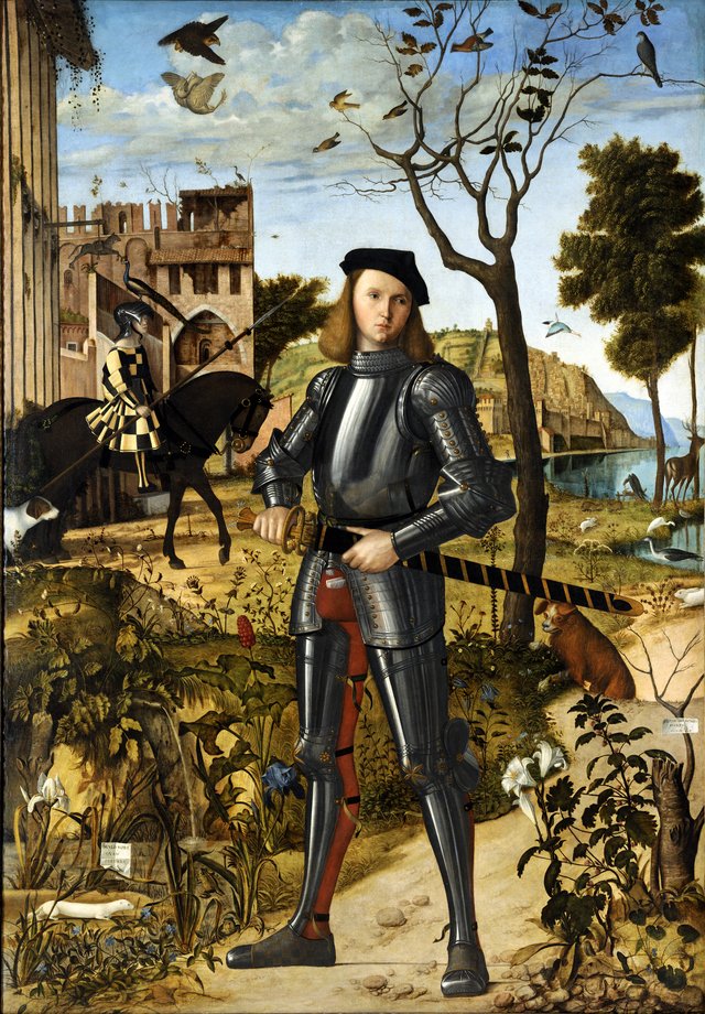 Portrait of a Knight by Vittore Carpaccio
