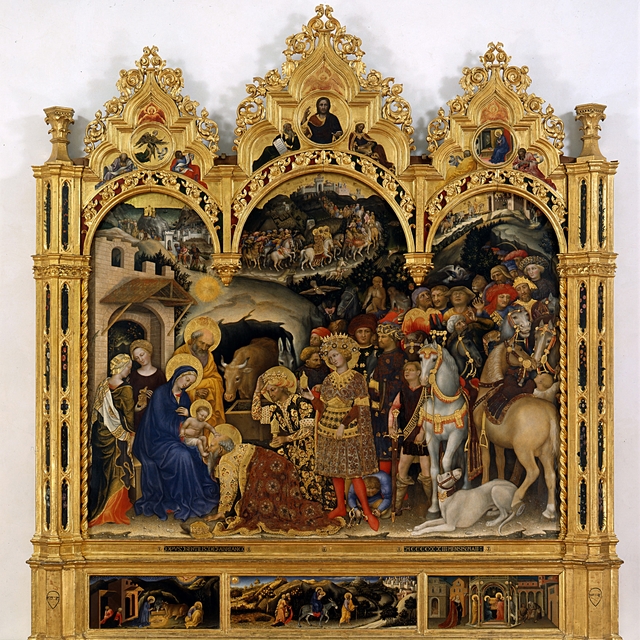 Adoration of the Magi by Gentile da Fabriano
