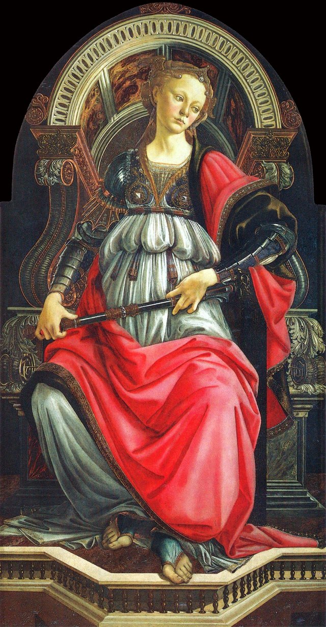 Fortitude by Sandro Botticelli