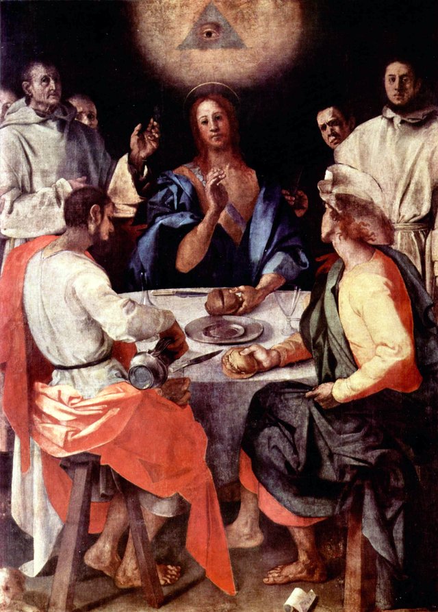 Supper at Emmaus by Pontormo