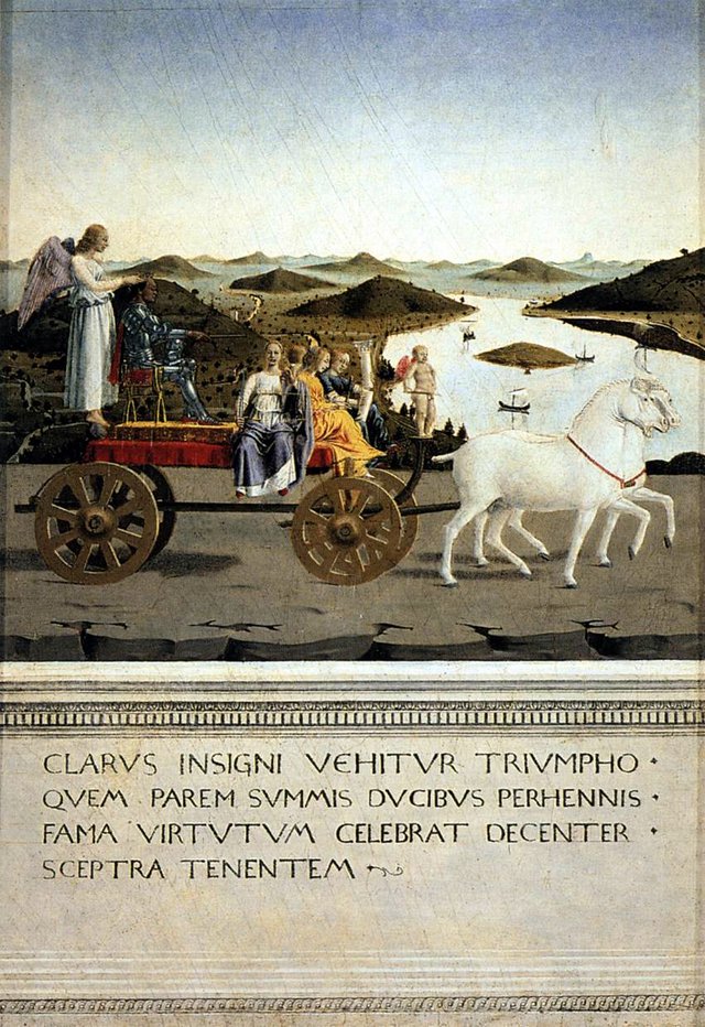 Portrait of Federico da Montefeltro by Piero della Francesca