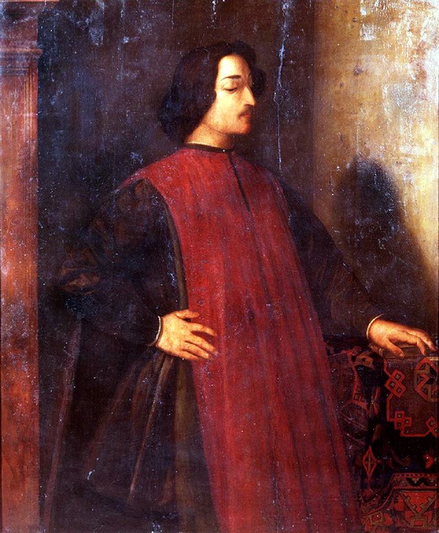 Porträt von Giuliano de' Medici by Santi di Tito