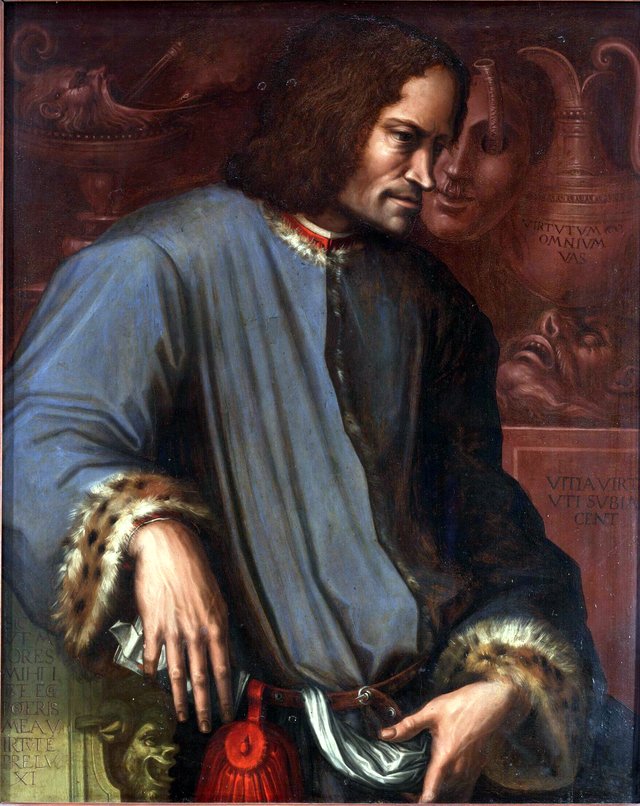 Portrait of Lorenzo de' Medici by Giorgio Vasari