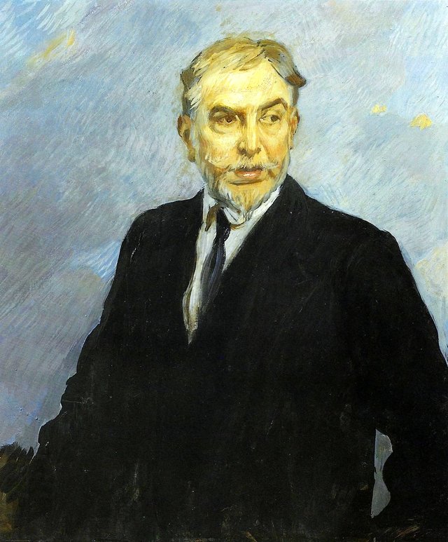 Self-portrait (1919) by Ettore Tito