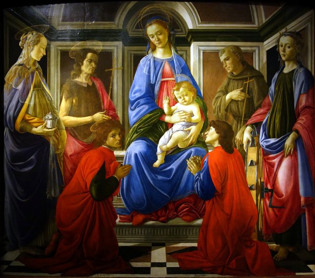 Sant'Ambrogio Altarpiece by Sandro Botticelli