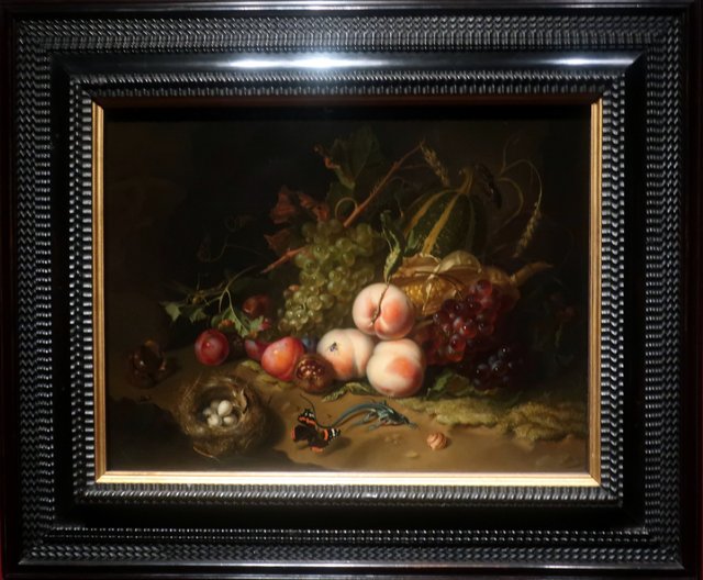 Still-Life with Fruit and Insects by Rachel Ruysch