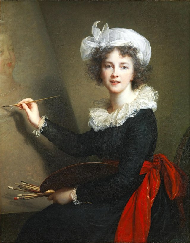 Self-portrait of Élisabeth Louise Vigée Le Brun by Élisabeth Louise Vigée Le Brun