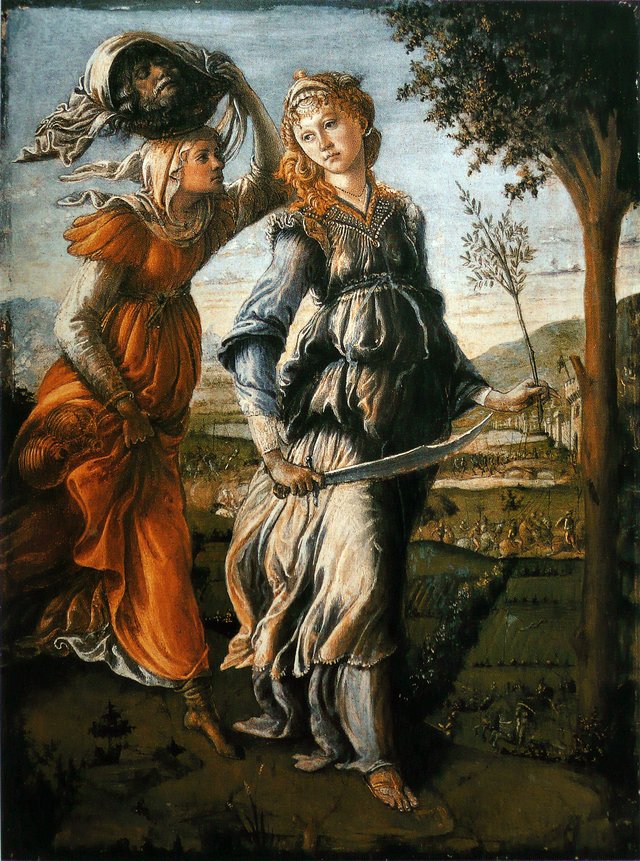 The Return of Judith to Bethulia by Sandro Botticelli