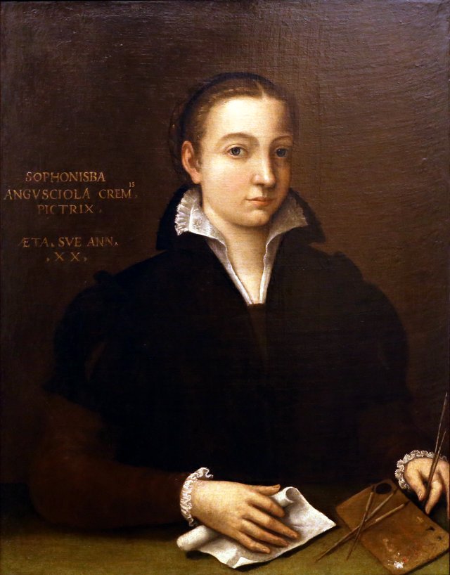 Self-portrait by Sofonisba Anguissola