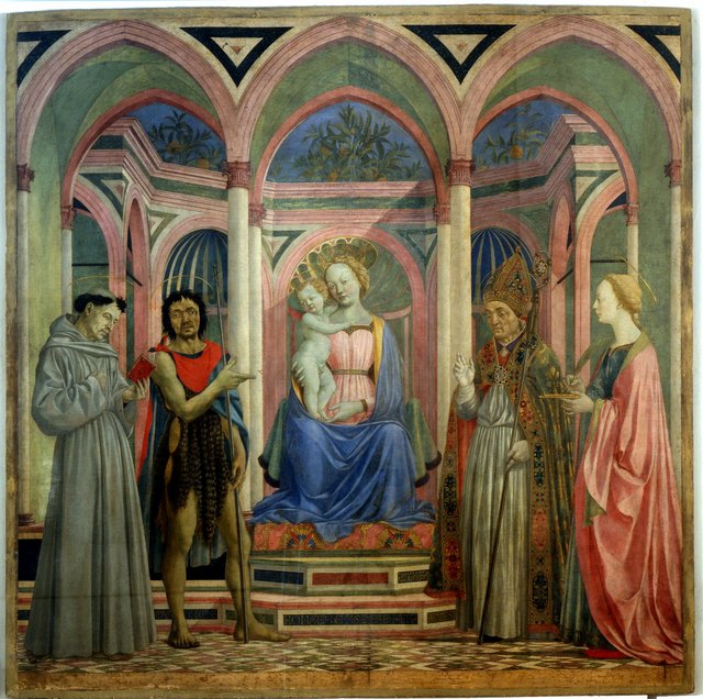 Santa Lucia de' Magnoli Altarpiece by Domenico Veneziano