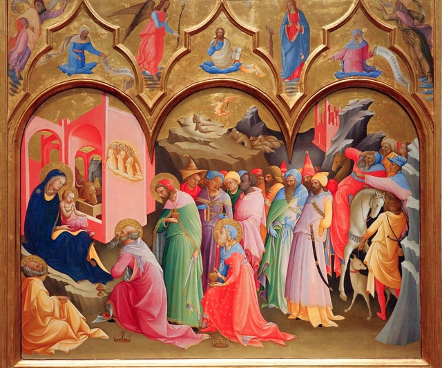 Adoration of the Magi by Lorenzo Monaco