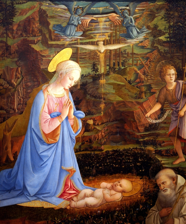 Adoration of Camaldoli by Filippo Lippi