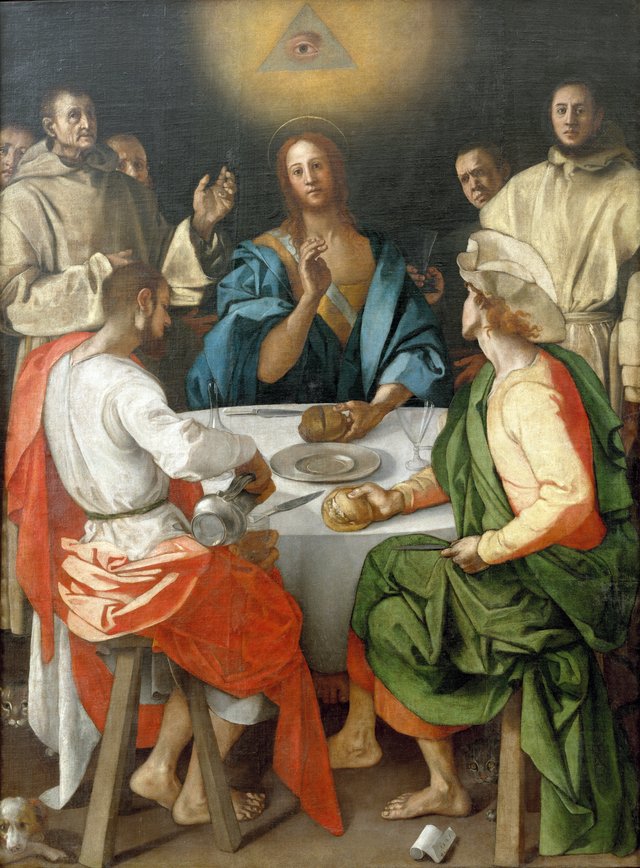 Supper at Emmaus by Pontormo