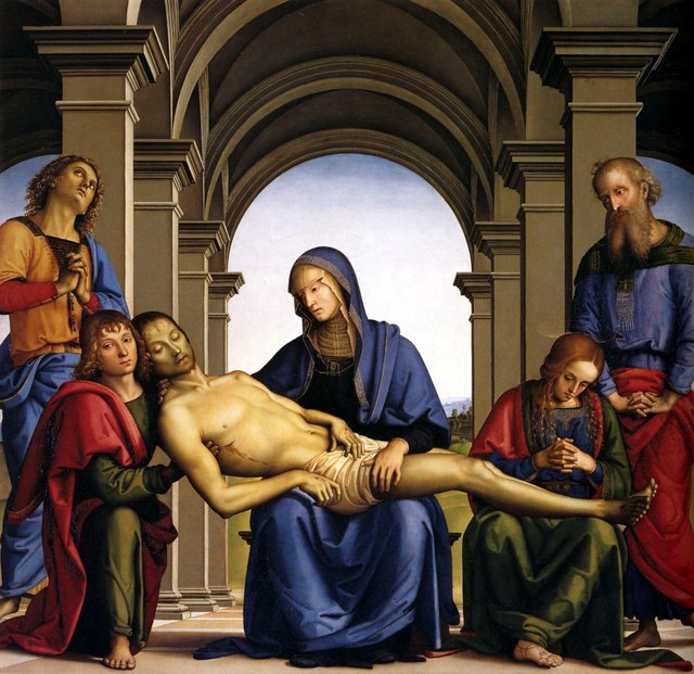 Pietà by Pietro Perugino
