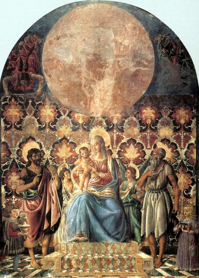 Madonna and child by Andrea del Castagno