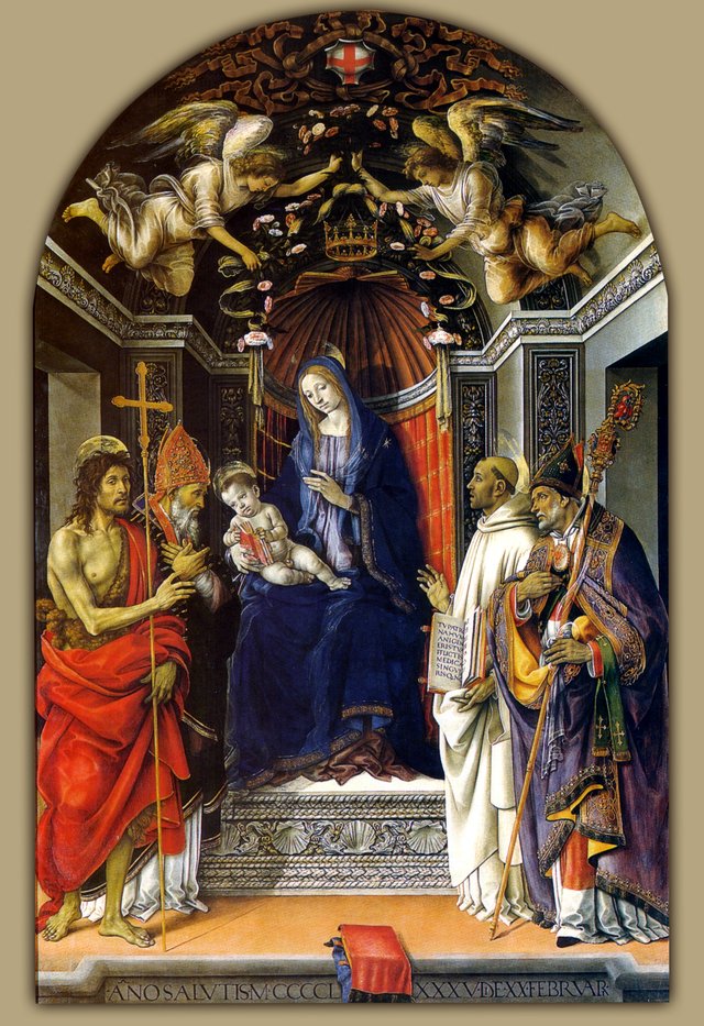 Pala degli Otto by Filippo Lippi