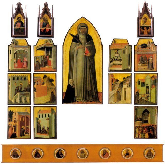 Beata Umiltà Altarpiece by Pietro Lorenzetti