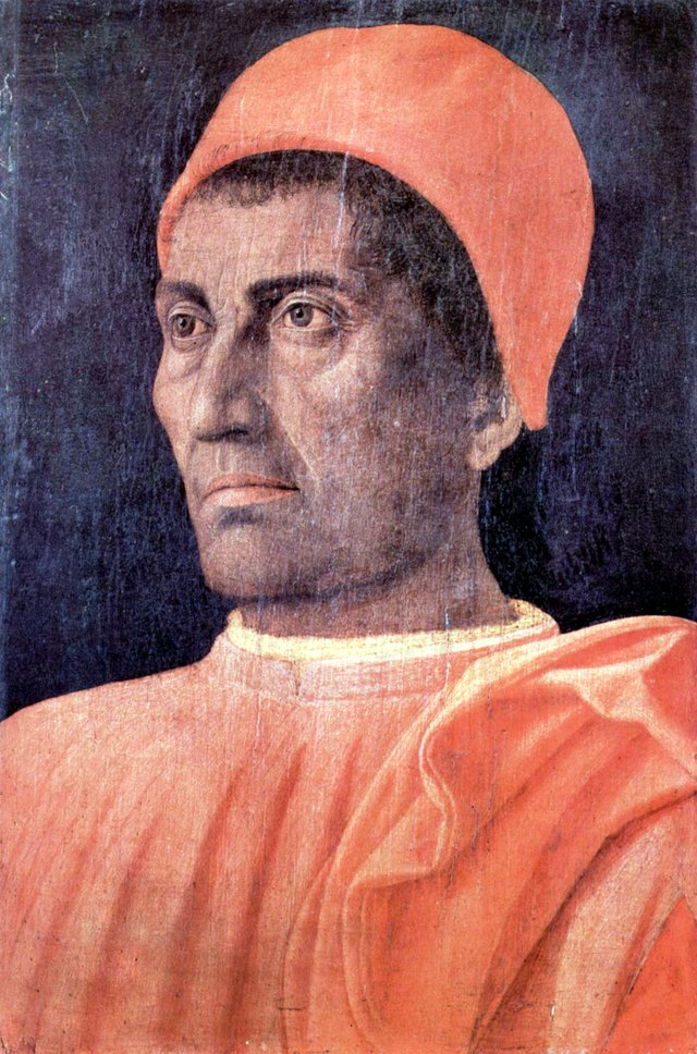 Portrait of Carlo de' Medici by Andrea Mantegna
