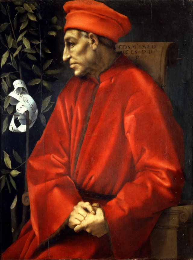 Portrait of Cosimo the Elder by Pontormo