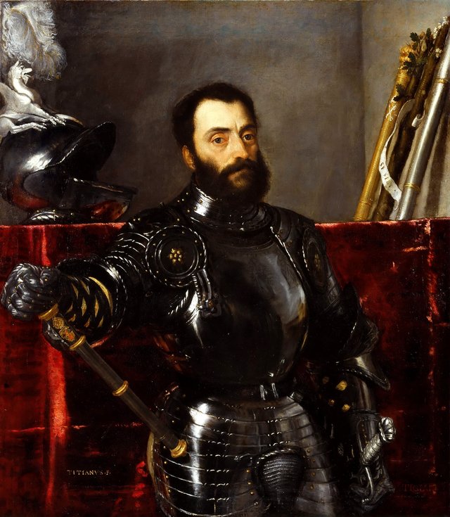 Portrait of Francesco Maria della Rovere by Titian