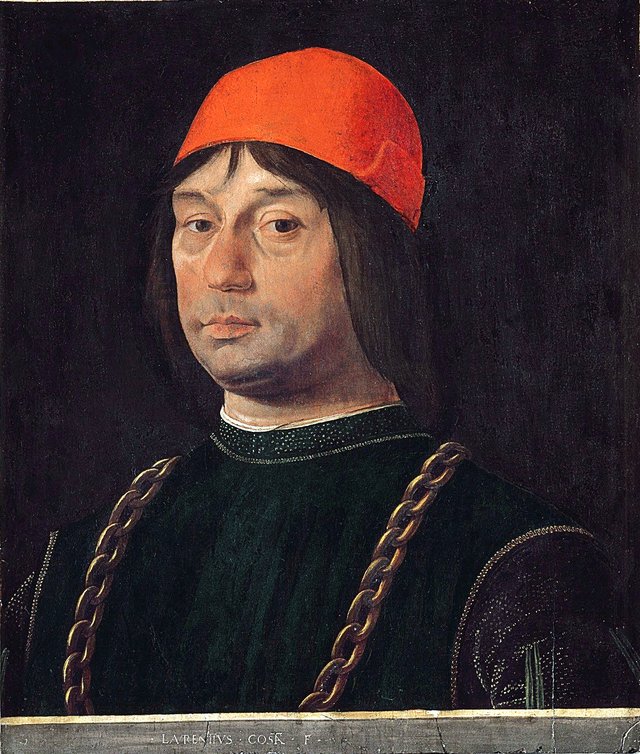Portrait of Giovanni II Bentivoglio by Lorenzo Costa