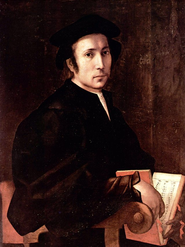 Portrait of a Musician by Pontormo