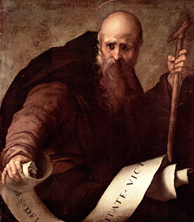 Saint Anthony Abbot by Pontormo