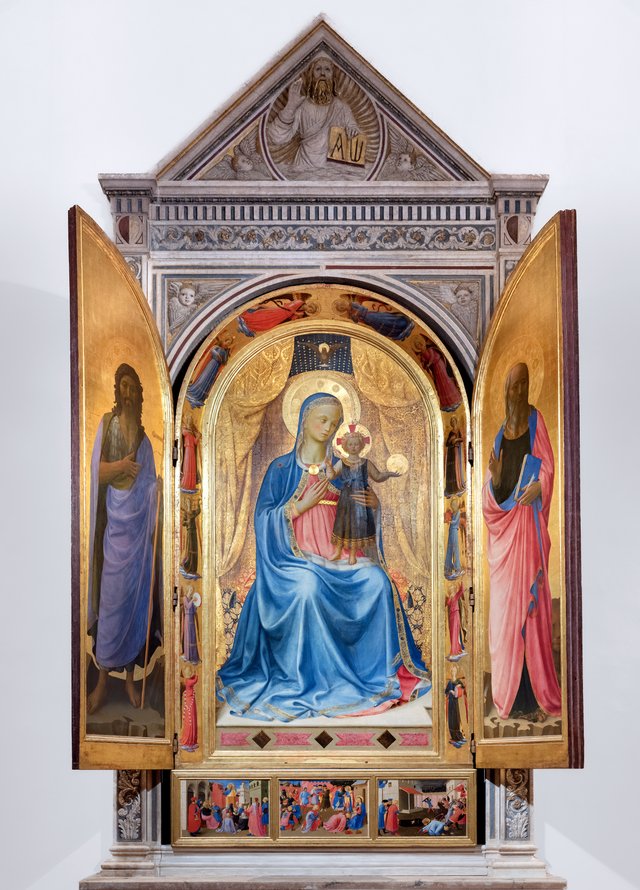 Tabernacle of the Linaioli by Lorenzo Ghiberti